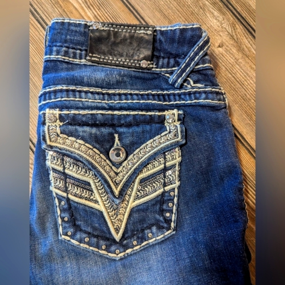 Vigoss size 26 length 21 capris The New York in excellent condition - Picture 2 of 16